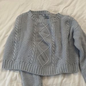 Cropped sweater